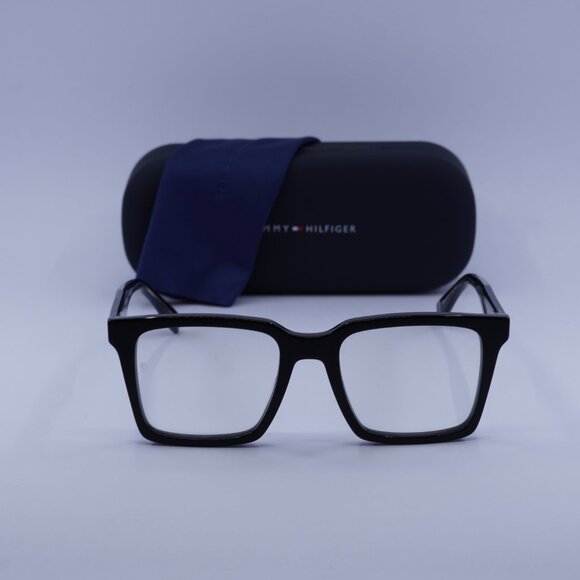 Tommy Hilfiger TH2067/S 0807 T4 Square Sunglasses – Black/Silver Mirror - Picture 3 of 11